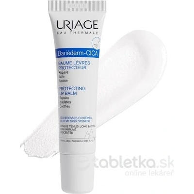 Uriage Bariéderm CICA Protecting Lip Balm balzam na pery 15 ml