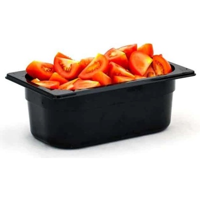 Nádoba GN 1/4, HENDI, Profi Line, GN 1/4, 4L, Čierna, 265x162x(H)150mm