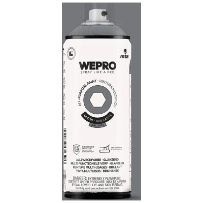 Wepro Water Berlin 400 ml sivá lesklá