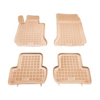 Rezaw-Plast Гумени стелки за MERCEDES C-Class W204 (2007-2014) - тип леген бежови