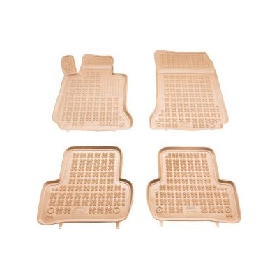 Rezaw-Plast Гумени стелки за MERCEDES C-Class W204 (2007-2014) - тип леген бежови