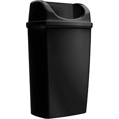 Rulopak Nástenný kôš čierny 50 L