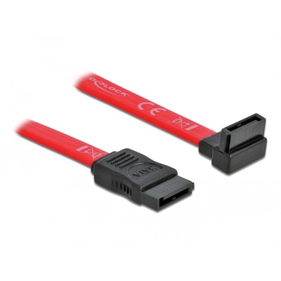 Delock Кабел за данни, DeLock, SATA, 22 см, червен (DL84354)