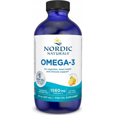Nordic Naturals Ultimate Omega 1560 mg Citron 237 ml