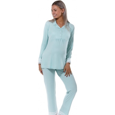 kojící a těhotenské zelinkavé Romantické 1D1169 zelená L