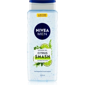 Nivea Men Citrus Smash osvěžující sprchový gel pro muže 500 ml