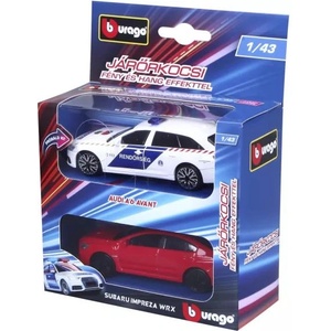 Bburago Bburago: Полицейска кола Audi A6 и гонитбата й, 1: 43 (53368)