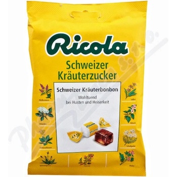 Ricola Kräuter original bylinné bonbóny original bez cukru 75 g