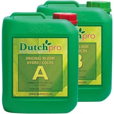 Original Hydro/Coco Bloom A + B /hardwater/ 20L - основен минерален тор за цъфтеж в хидропоника/кокос