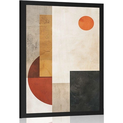 Plakát japandi v moderním designu - 40x60 no frame