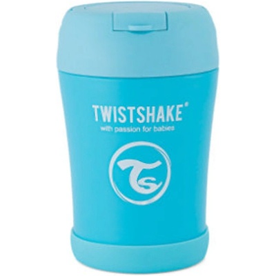 Twistshake Termoska na potraviny 350 ml modrá