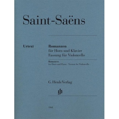 Romances Horn And Piano Version for Violončelo noty pre violončelo a klavír