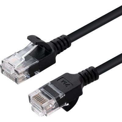 MicroConnect V-UTP6015S-SLIM мрежов кабел (U/UTP CAT6 1.5M Black Slim)