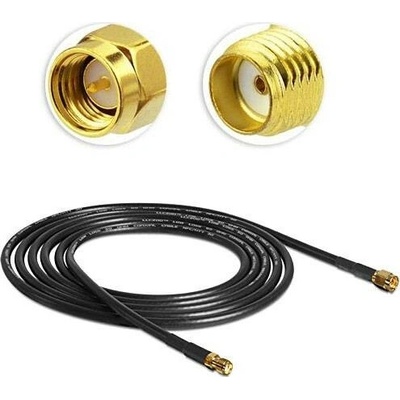Hotový 5m prodlužovací anténní kabel SMAm/SMAf WiFi/GSM
