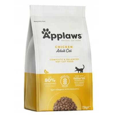 Applaws Суха храна за котки с пилешко месо за възрастни котки 7, 5 кг