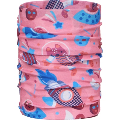 Matt KIDS SCARF COOLMAX ECO ružová modrá mix