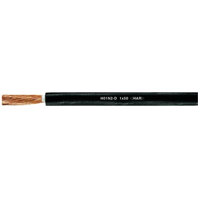 Helu 31036-500 pro svařování H01N2-E 1 x 50 mm² černá 500 m