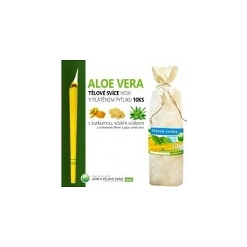 HOXI Tělové svíce s Aloe Vera 10 ks