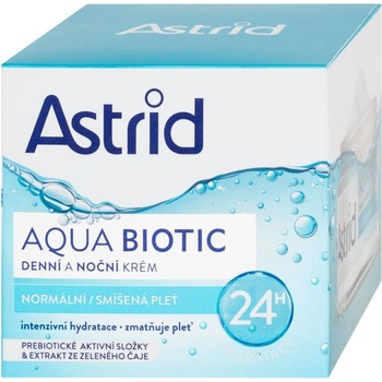 Astrid Aqua Biotic Denný a nočný krém pre normálnu a zmiešanú pleť 50 ml