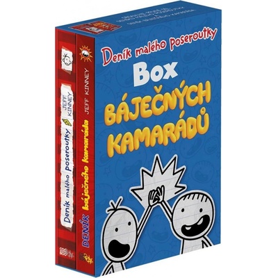 Deník malého poseroutky - Box báječných kamarádů - Jeff Kinney