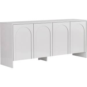 Kalune Design Бял скрин 180x80x45 cm Arlen - Kalune Design (903NRD1106)