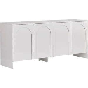 Kalune Design Бял скрин 180x80x45 cm Arlen - Kalune Design (903NRD1106)