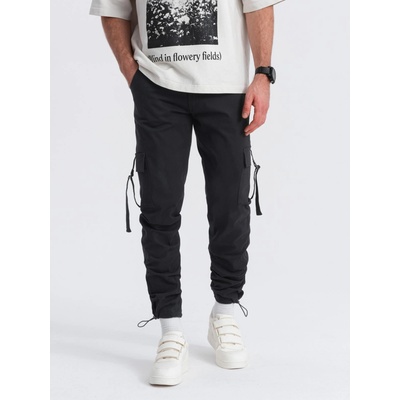 Ombre Clothing Мъжки панталони Ombre Clothing STRAIGHT LEG CARGO V4 OM-PACG-0197 Ombre Clothing | Cheren | МЪЖЕ | 30/32