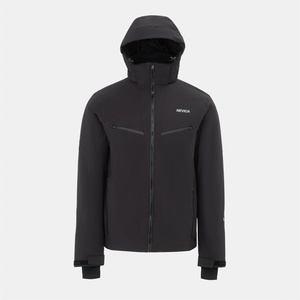 Nevica Яке Nevica Mens Vail Waterproof Windproof Synthetic Insulated Detachable Hood Ski Jacket - Black