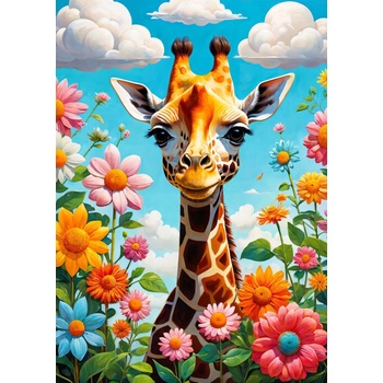 Enjoy - Puzzle Cute Giraffe - 1 000 piese