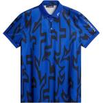 J Lindeberg Golf Блуза с яка J Lindeberg Golf Men's JLG Tour Tech Short-Sleeve Performance Polo Shirt - G Bridge Blue