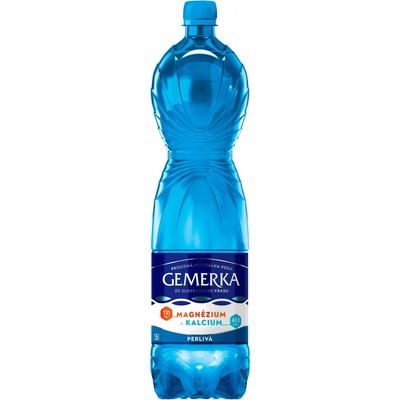Gemerka Magnézium a kalcium prírodná minerálna voda perlivá 1,5 l