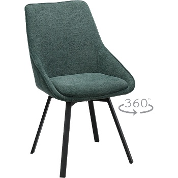 Carmen Трапезен стол wigan - тревистозелен bf 5