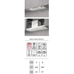 Lino COMPACT OPTIMUM Wh 90 Аспиратор за пълно вграждане 90 см (COMPACT OPTIM)