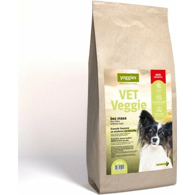 Yoggies VET Veggie bez mäsa MINI 10 kg
