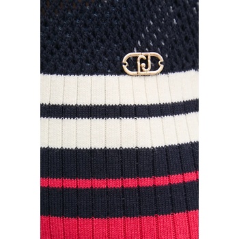 LIU JO Памучен елек Liu Jo в тъмносиньо TA5287 MS016 (TA5287.MS016)