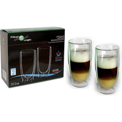 Latte Skleničky Filter Logic CFL6 70B 2 x 400 ml