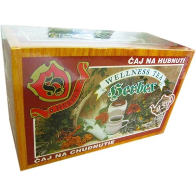 Herbex čaj hubnutí bylinný čaj 20 x 3 g