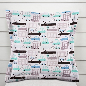 Biante Sandra s lemom SA-199 Autíčka a autobusy 30 x 50 cm