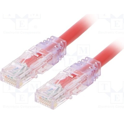 Panduit UTP6AX3MRD Patch TX6A™ 10Gig U/UTP Kat. 6a drát Cu 3m; červený