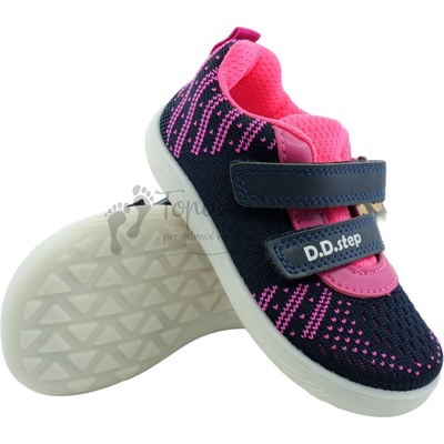 D.D.Step Barefoot plátené tenisky F093-51399D Royal blue