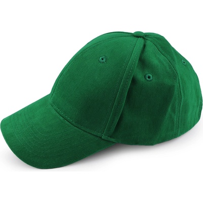 Prima-obchod Bavlněná kšiltovka unisex vhodná k dozdobení, barva 18 zelená