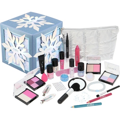 ZMILE COSMETICS Adventný kalendár Snow Flake Cube Frosty White