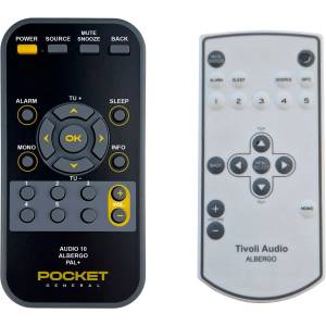GENERAL TIVOLI AUDIO Albergo, Albergo+ - дистанционно управление дубликат (Albergo, Albergo+) Дистанционно