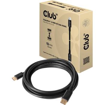 Club 3D Club3D DisplayPort кабел 1.4 HBR3 32.4Gb/s 4m 8K60Hz букса (CAC-1069B)