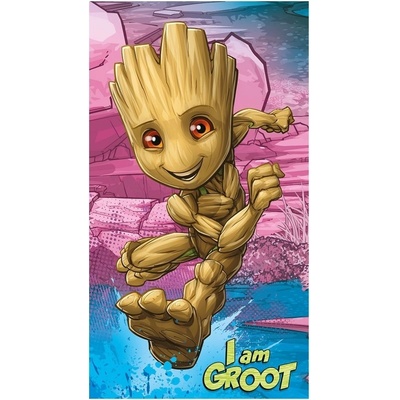 Jerry Fabrics Osuška Groot I am groot 70 x 140 cm