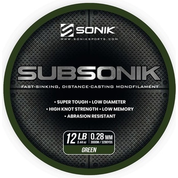 Sonik Subsonik Green 3000 m 0,35 mm