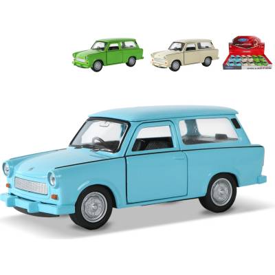 Welly Trabant 601 Universal kovové autíčko na zpětný chod