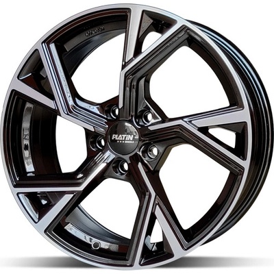 Platin P100 9x20 5x112 ET33 black polished