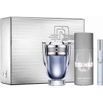 Paco Rabanne Invictus Подаръчен комплект, Тоалетна вода 100ml + Тоалетна вода 10ml + Део спрей 150ml, мъже