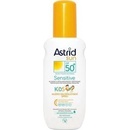 Astrid Sun Sensitive Kids mlieko na opaľovanie spray SPF50 + 150 ml